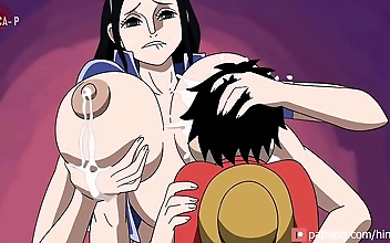 You can barely contain your excitement as you watch Luffy, the luscious and enchanting pirate, indulge in a feast of epic proportions. With each bite, he devours his prey with an intensity that leaves you quivering with delight. His slutty partners can ba