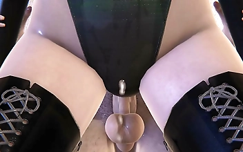 JAV Hottie: Get Lost in the Alluring World of 3D Hentai with Captain Marvel!