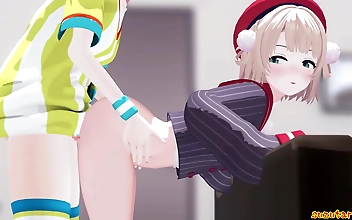 Shigure Ui s Erotic VTuber Hentai - A Luscious Japanese Enchantress Sensual Antics