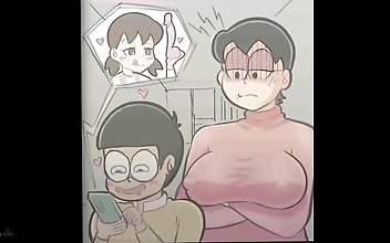 Must-Watch JAV Porn Video: Luscious Tamako Nobi and Nobita in Erotic Encounter