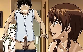 Satisfy Yourself with this Luscious Hentai Stepbrother-Stepdaughter Foursome!!