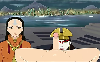 JAV Slut Kyoshi and Yangsen s Steamy Blowjob in Four Elements Trainer Book 4: Love Part 39