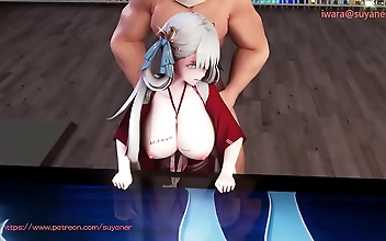 Jinshi: Luscious Chinese Enchantress in a Sexy Yoga Outfit