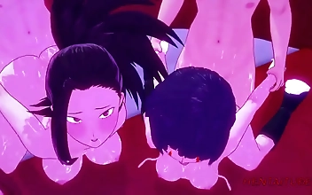 JAV MILF Uraraka Momo and Her Naughty Tsuyu in a Luscious Hentai Compilation