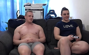 JAV Girls Gone Wild: Naughty Step-Sis Dares Stepbro to Give It a Try