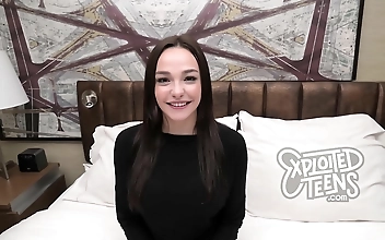 Witness the Allure of This 18-Year-Old with Massive 32DD Natural Boobs!