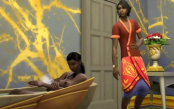 JAV Indian Step Mom And Son s Steamy Bath Time