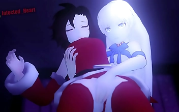 JAV Christmas Special: Luscious Enchantress Whiterose Drips in Sexy Lingerie