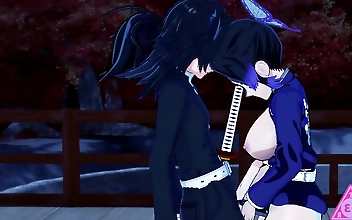 Japanese Enchantress Tomioka Shinobus Ultimate Giyu Kimetsu No Yaiba Hentai Blowjob Handjob Cumshot Gameplay Uncensored