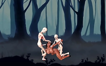 Getting Fucked by Zombies with Hard Cocks: A Military Woman s Ordeal in the Forest