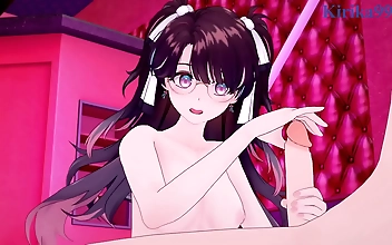 Craving for Luscious Lovemaking: Zhezhi Orie & Camellya Tsubakis Wuthering Waves Meichou Hentai