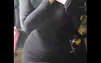 Japanese Delivery Girl Plays with Her Juicy Honey Pussy around a Massive Cock