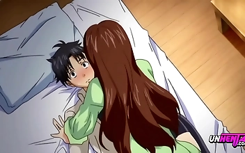 Hentai Step Siblings Forbidden Romp: 18-Year-Old Stepsister Seduces Her Younger Stepbrother