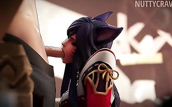 JAV Goddess Ahri Extracting Her Luscious Essence