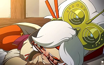 Japanese MILF in Stockings Collects Samples for Perverted Purpose