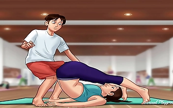 Unleash Your Inner Goddess with Busty MILF in Summertime Saga s Steamy Gym Lesson!