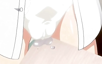 Hentai Subtitled Masturbation: Teen Babe Pleasures Herself Thinking of Stepbrother