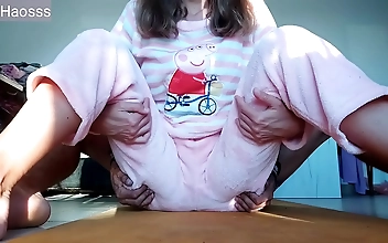 Pajama-Clad Teen Stepsister Gets Anal Pounded by Her Stepbrother - 18yo Risky Petting After Studying