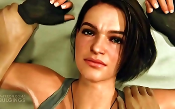 Jill Valentine s Lustful Creampie and Anal Romp- Play It Loud and clear!