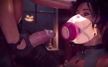 Lara Croft in Wildeer Studio s Sensual Halloween 2022 Release: Voluptuous enchantress Lara Croft+