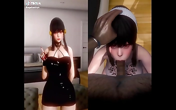 Revealed: R18 Tiktok Star YorForger s SPY-themed Family Account! Catch the Steamy Dance Moves