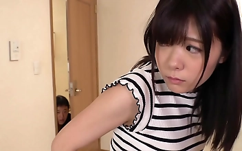 JAV Enchantress with a Seductive Ass in Hip-Enhancing Correctional Underwear Sparks Desire