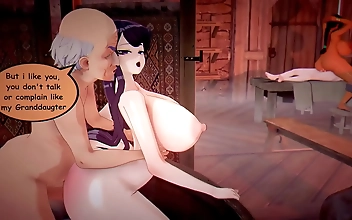 Experience the Alluring Komi Sans Hentai Adventures in Japan! JAV with A-List Slut!